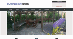 Desktop Screenshot of evonaparksitesi.com